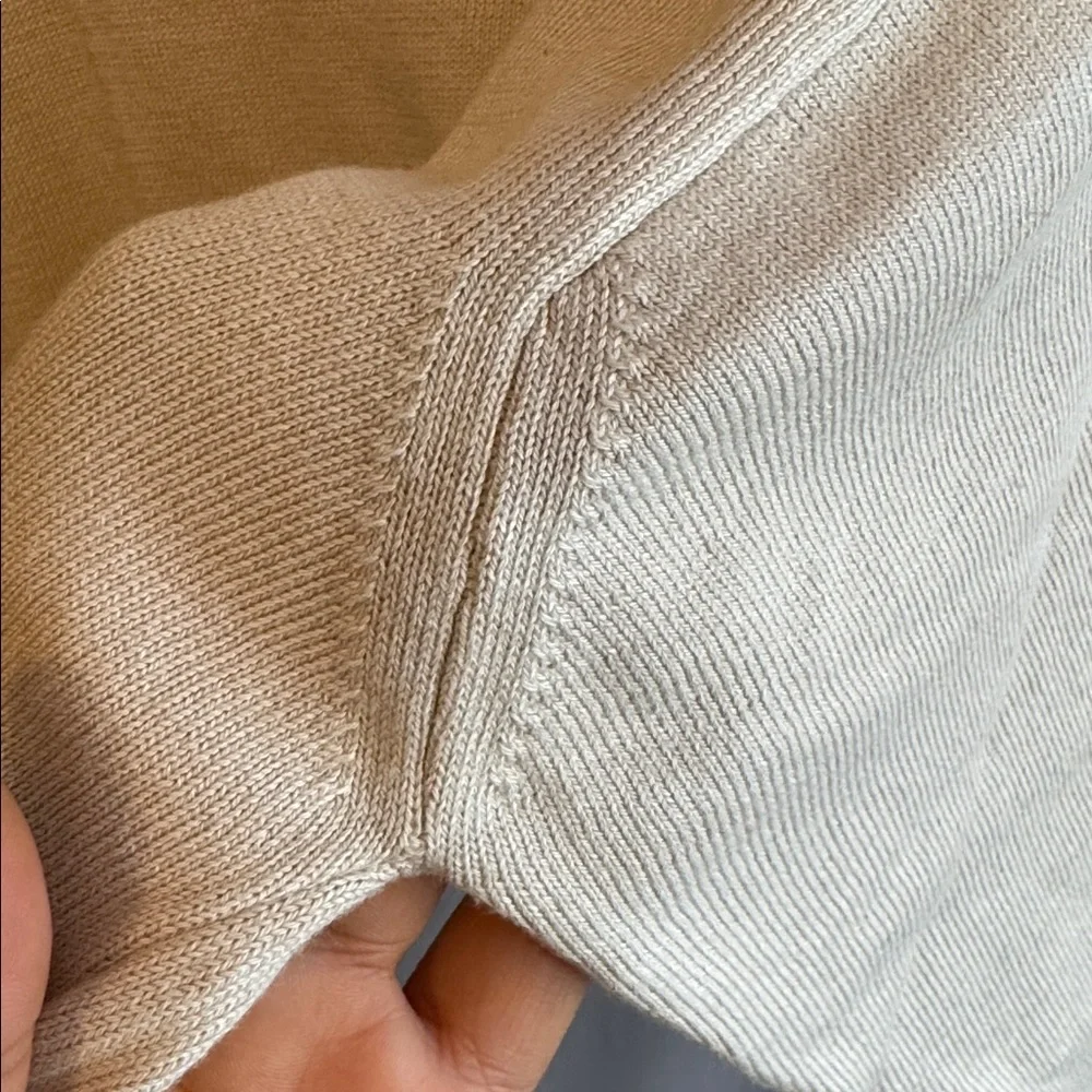AMARO Beige Turtleneck Sweater